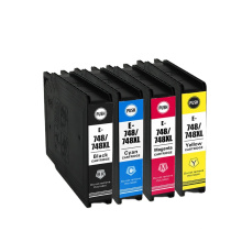 KingTech Compatible High Yield Page Color ink Cartridge Compatible for Printer Epson 748 / 748xl